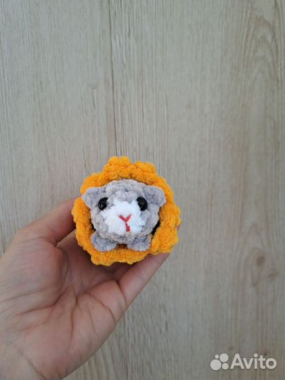 Мягкая игрушка зверята в домике