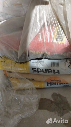 Сухие строительные смеси остатки