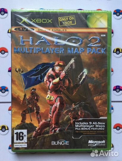 Halo 2 Multiplayer Map Pack Xbox Original Новый