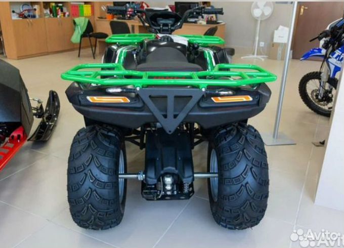 Квадроцикл Ирбис ATV 200 зеленый