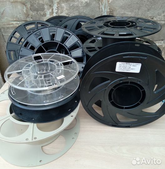Катушки из под пластика для 3Д принтера