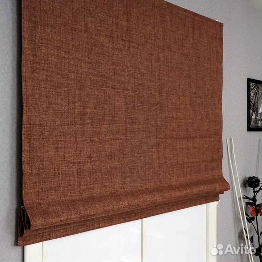 Римские шторы с электроприводом на заказ