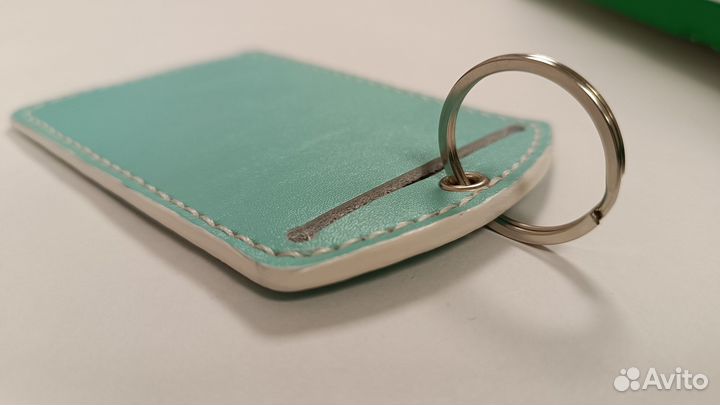 Чехол для пропуска из кожи