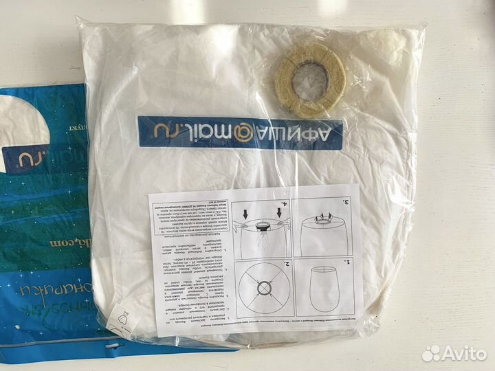 Китайский небесный фонарик 3 штуки новые белые