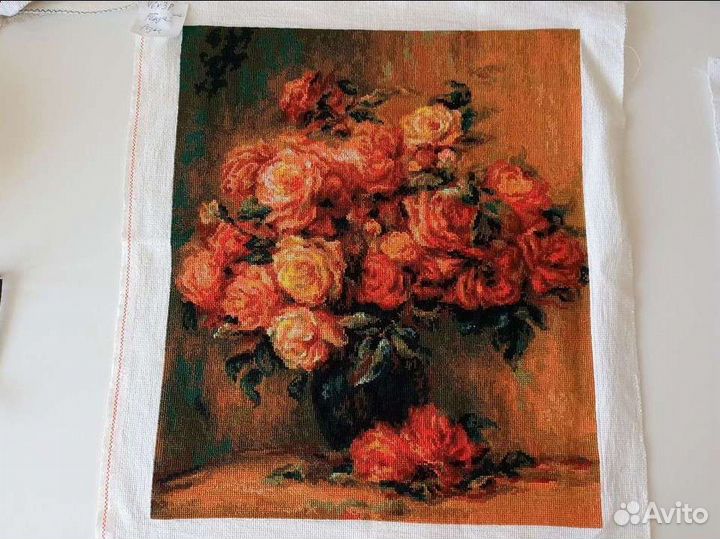 Картина вышивка