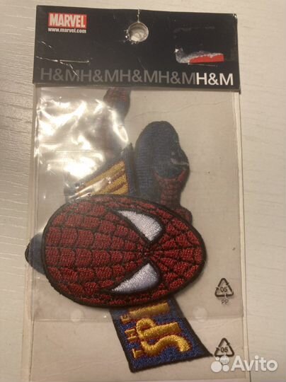 Термонаклейки spider man H&M