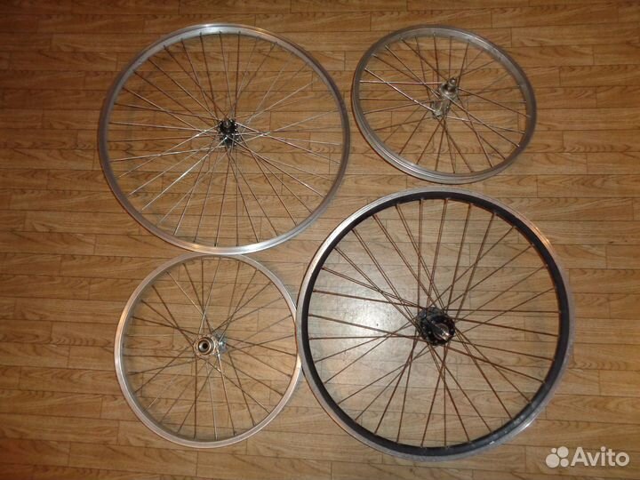 Колеса велосипедные 20 и 26 дюймов