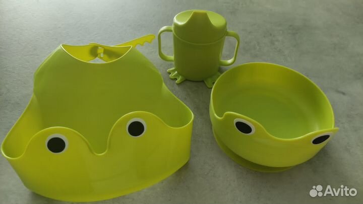 Набор детской посуды IKEA