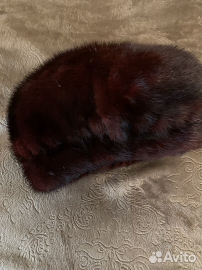 Шапка норковая новая