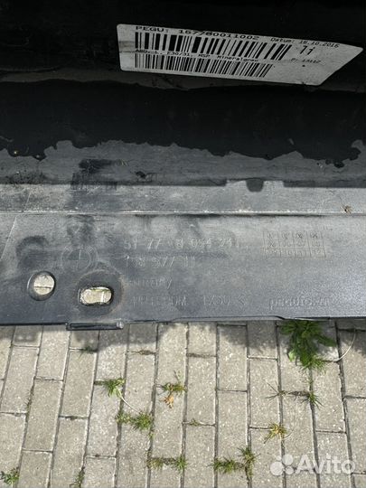 М пороги bmw f30