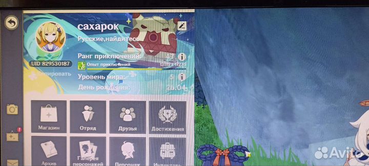 Акриловые фигурки Геншин