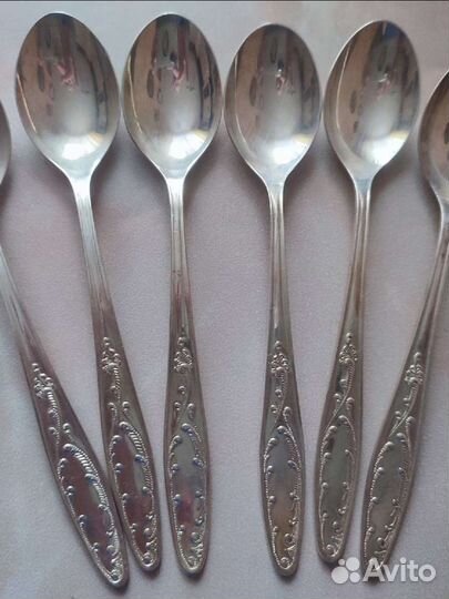 Ложки, вилки мельхиоровые