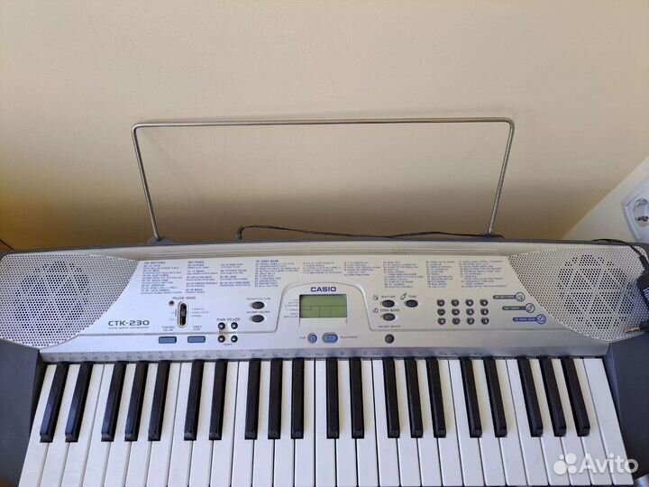 Музыкальный синтезатор casio ctk-230