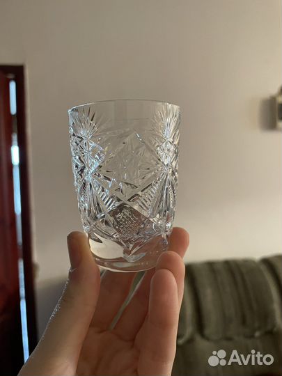 Хрустальные рюмки