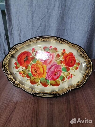 Поднос Жостовский