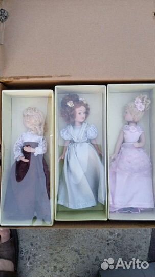 Коллекция кукол разных эпох