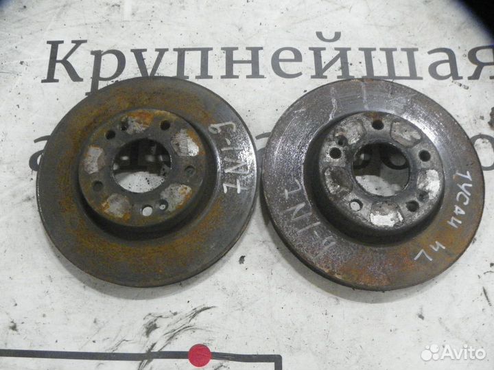 Диск тормозной передний вентилируемый Hyundai Tucs