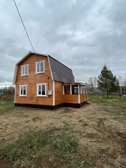 Дача 74 м² на участке 6,2 сот.