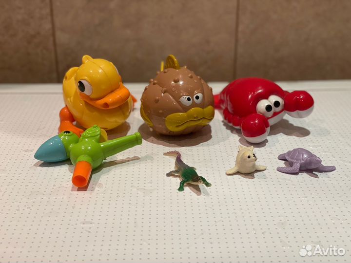 Игрушки для ванной