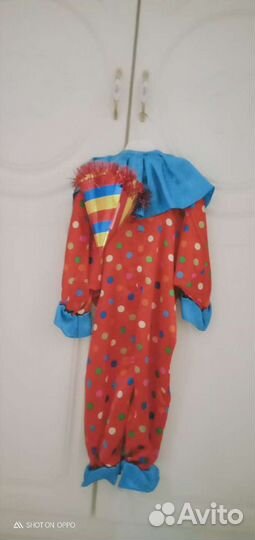 Новогодний костюм клоуна