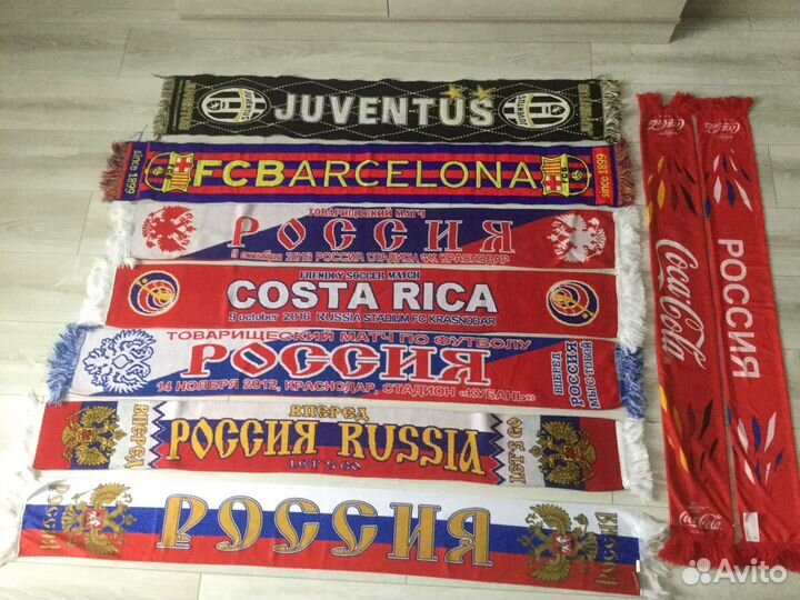 Шарфы футбольных клубов