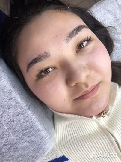 Наращивание ресниц на дому