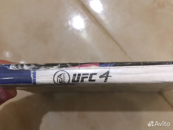 Игровые диски на ps4 UFC 4