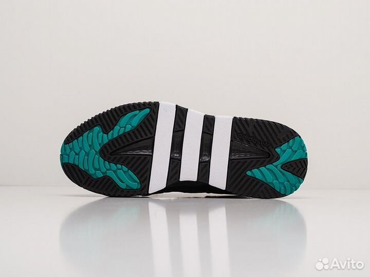 Кроссовки Adidas Niteball Black Green (36-45)