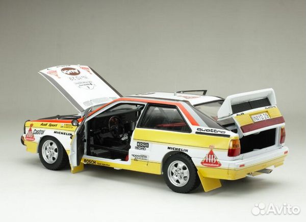 Audi Quattro A2 №4 Rally New Zealand 1/18