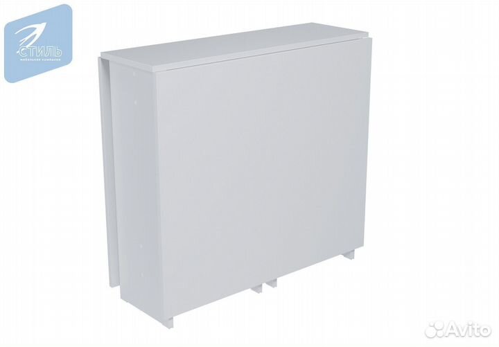 Стол-книжка №1 Белый (Гладкий)