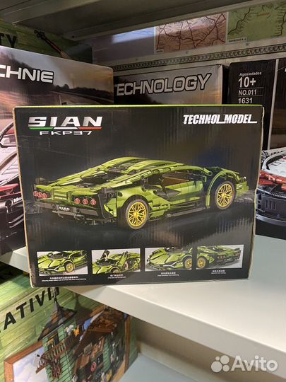 Конструктор lego technic lamborghini sian fkp 37