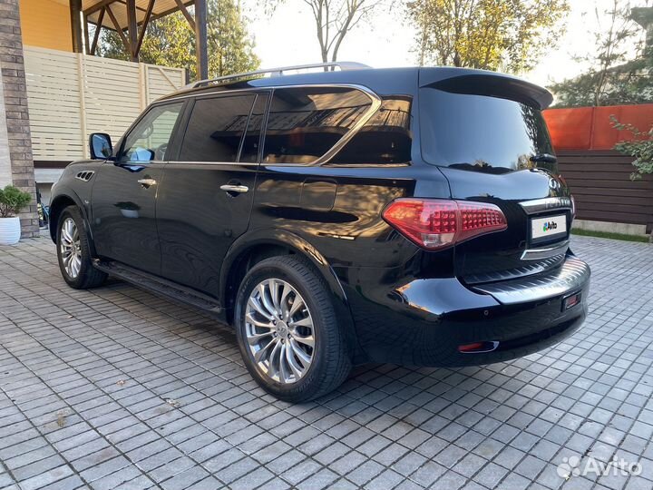 Infiniti QX80 5.6 AT, 2017, 84 500 км