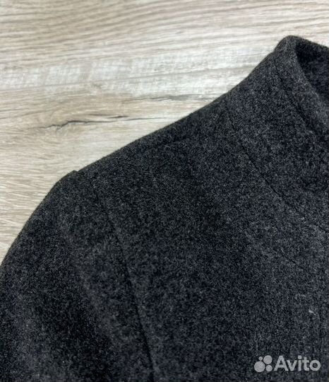 Avalon женское серое шерстяное пальто