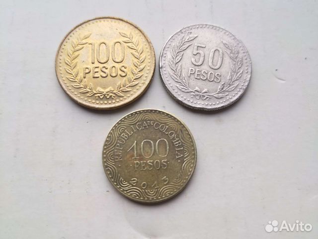 Монеты Колумбии
