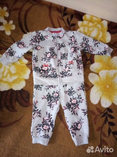 Детские вещи пакетом для девочки 74 80