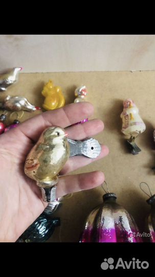 Елочные игрушки СССР одним лотом
