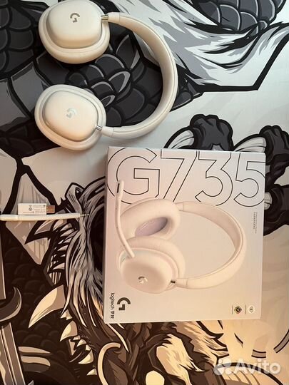 Беспроводные наушники logitech g735