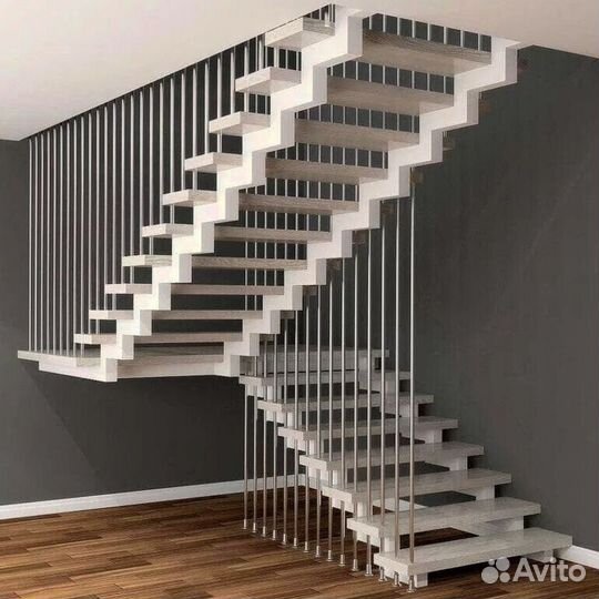 Лестница для загородного дома