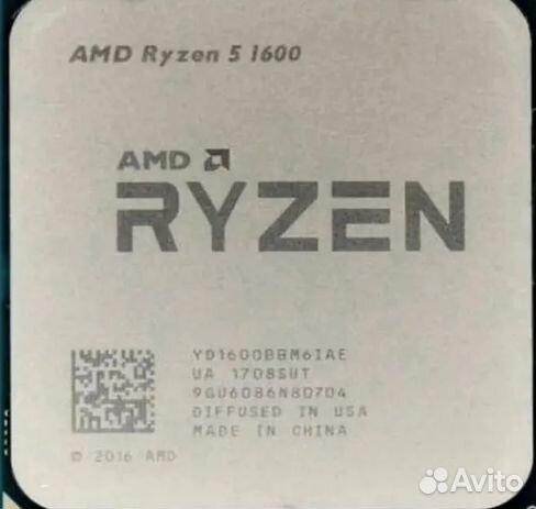 Процессор AMD Ryzen 5 1600