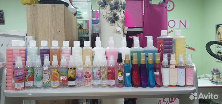 Парфюмерия,спреи,гели,пены от avon