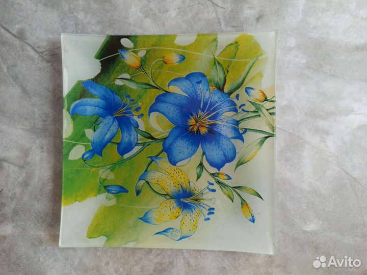 Тарелки из закалённого стекла 6 шт