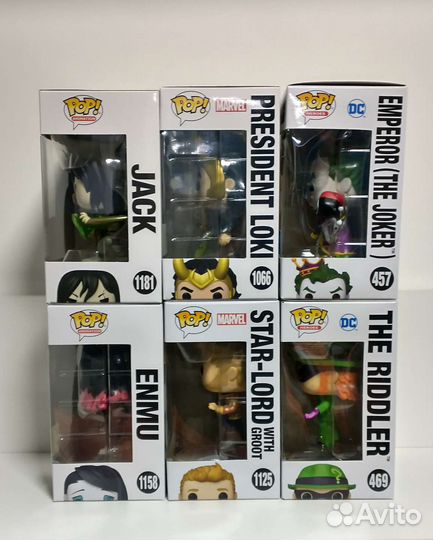 Funko Pop Marvel/DC/Anime