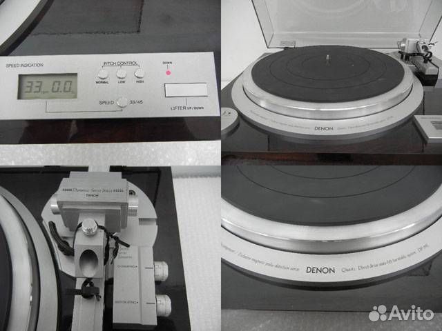 Denon Pioneer проигрыватель виниловых пластинок