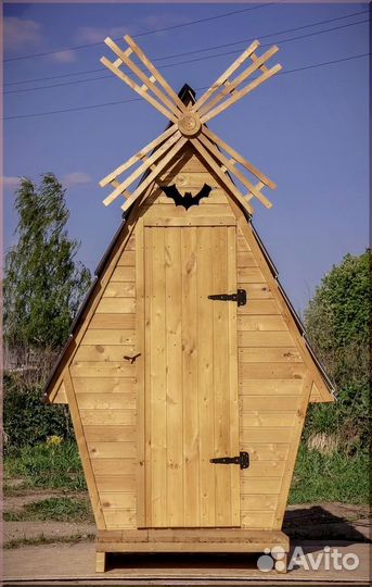 Уличный туалет с установкой Р535