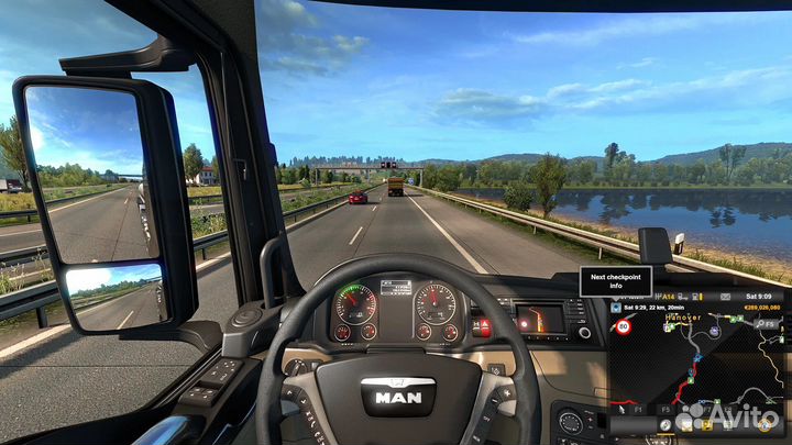 Euro Truck Simulator 2 (Все DLC) & BeamNG.drive