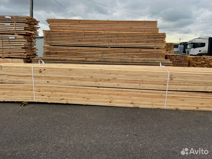 Брус обрезной 100х100х6000мм