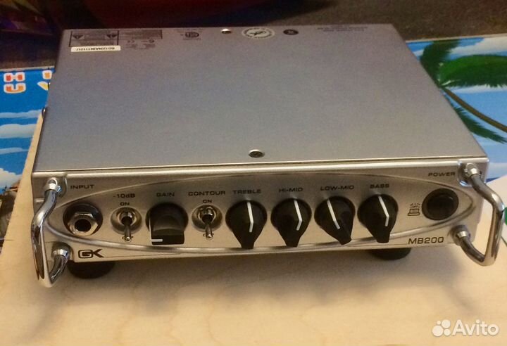 Басовый усилитель Gallien Krueger MB200