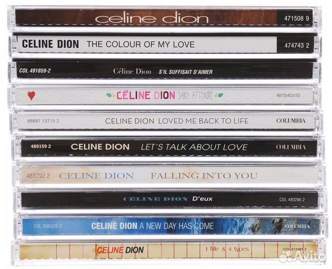 Celine Dion 10 cd