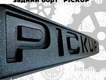 Накладка декоративная на задний борт УАЗ "pickup"