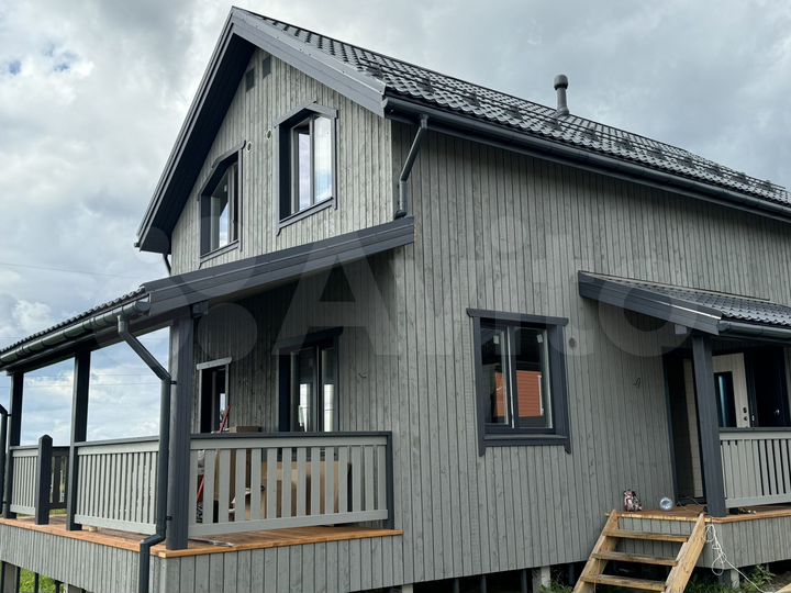 Дом 128 м² на участке 6 сот.